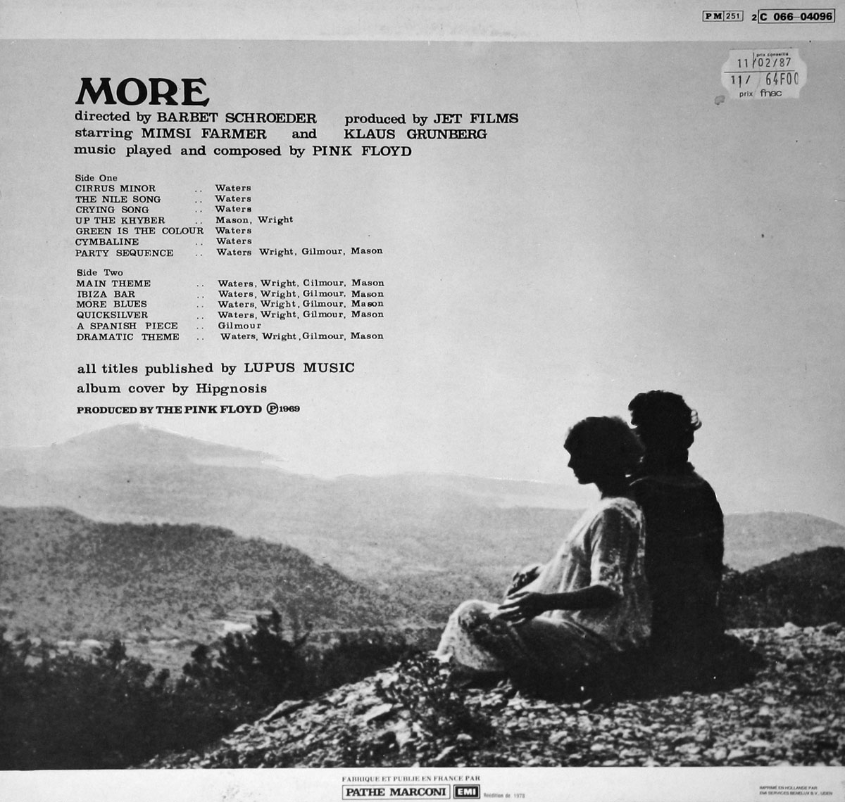 High Resolution Photo #2 PINK FLOYD More France2 